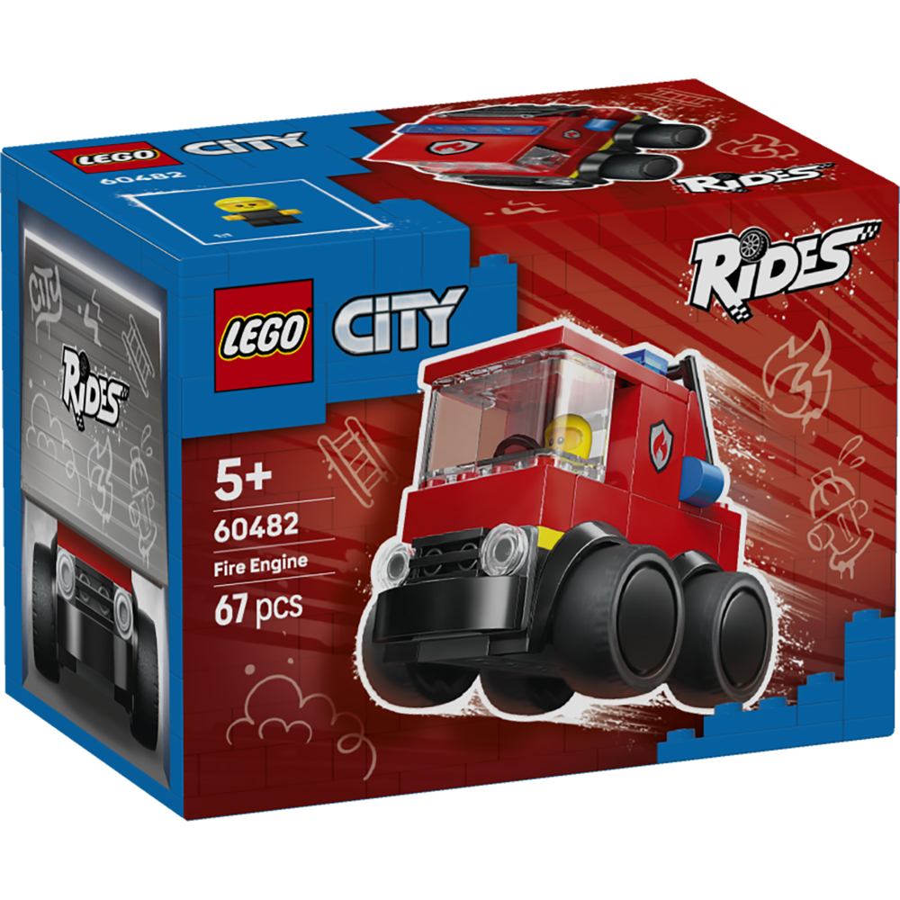  LEGO City Rides – Fire Engine 60482
